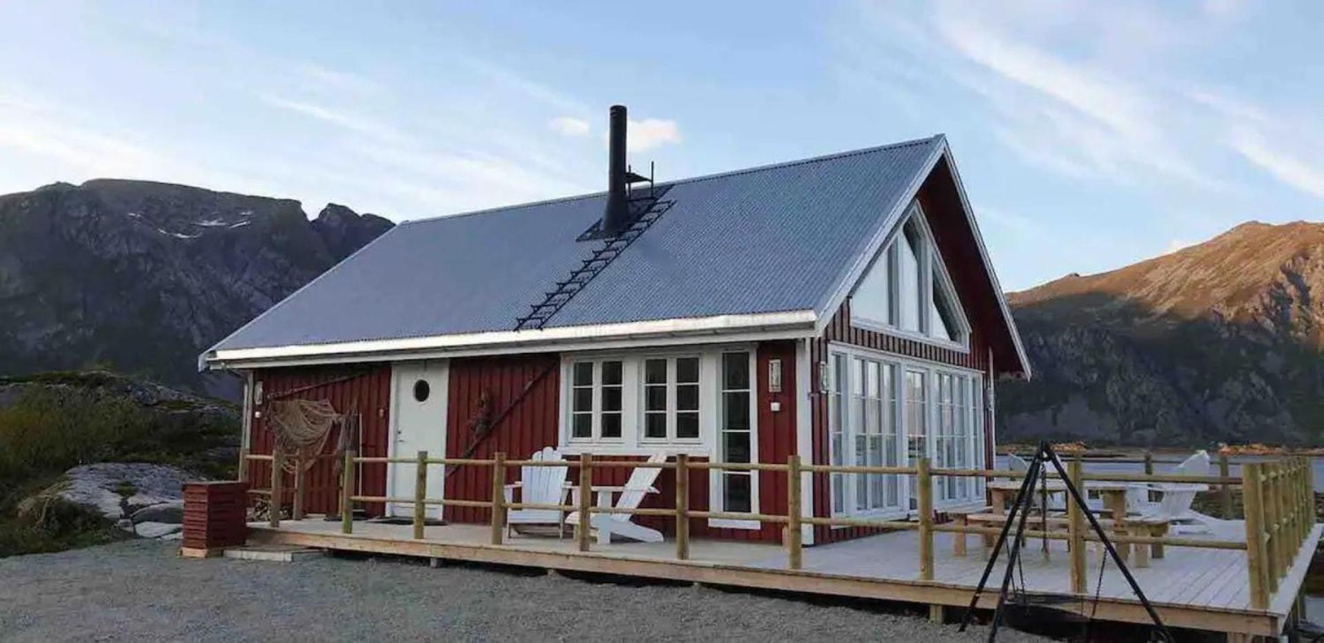 Valberg High Quality Seaview Cabin Exterior foto